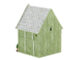 Budka pro ptáčky GARDEN HOUSE, 25cm, zelená  (ZEE-37000598)