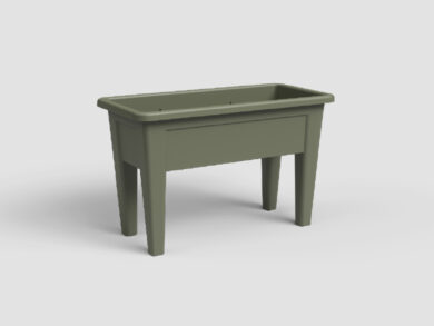 Sadbovač|box pro pěstování rostlin VENEZIA, 80cm, plast, zelená|DRY GREEN  (ZAP-838947)