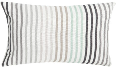 Polštář Cuba Stripe, 45x45cm, černá, bílá, šedá, hnědá, modrá  (ZBL-7003GGCB01)