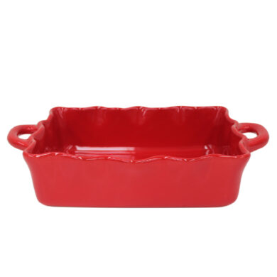 Mísa zapékací 24x21cm, COOK & HOST, červená  (ZCF-RFF330-RED)