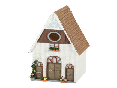 Budka pro ptáčky FARM HOUSE, v. 25cm, bílá  (ZEE-37000597)