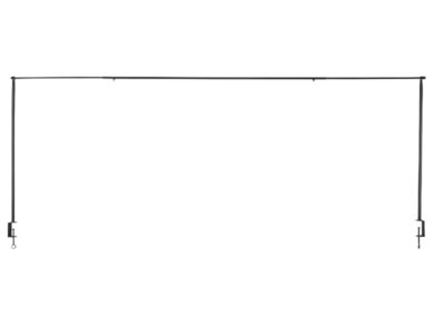 Konzolka stolní se svorkou 117,7-211,5cm, černá  (ZEE-PY100)