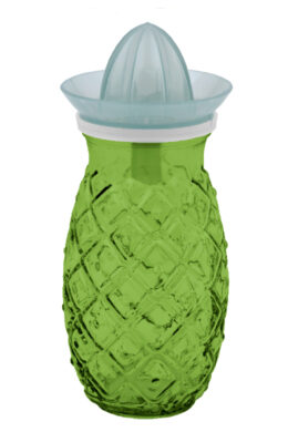 Sklenice s odšťavňovačem ANANAS, 0,7L, sv. zelená  (ZSM-XRD2360-1.01)