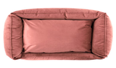 Pelíšek pro psa s okrajem 60x40x18cm, DOG COCOON, blush  (ZVB-43242.604018.23)