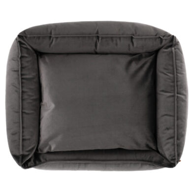 Pelíšek pro psa s okrajem 60x40x18cm, DOG COCOON, anthracite  (ZVB-43242.604018.39)