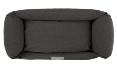 Pelíšek pro psa s okrajem 70x60x20cm, COCOON CANVAS, Anthracite  (ZVB-43251.706020.39)