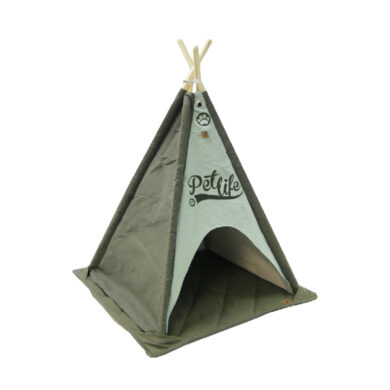 Pelíšek pro děti TEE-PEE 70x85cm, CANVAS, Olive/Ice  (ZVB-82101.7085.55)