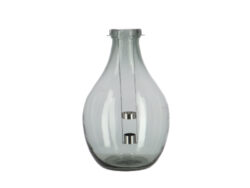 Svícen BOTTLE, čirá, pr.18x38cm - Zahradn osvtlen Esschert Design. Lampy, lucerny, svcny, olejov lampy, LED svtla a pochodn rznch design pro kadou zahradu.